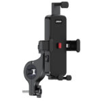 Joyroom Phone Holder for Bicycle and Motorbike - Handlebar Holder - Black - Image 3