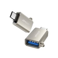 Joyroom Type-C Male to USB Female Adapter – Silver