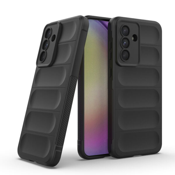 Solidenz AeroGrip FlexShield Samsung Galaxy A56 / A36 hoesje - Zwart