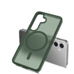 Solidenz FrostMag Samsung Galaxy S25 / S24 case - Green - Image 5