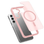Solidenz FrostMag Samsung Galaxy S25 / S24 hoesje - Roze - Afbeelding 2