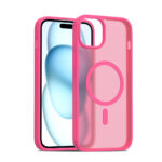variatie Solidenz FrostMag iPhone 15 Plus hoesje – Fel Roze