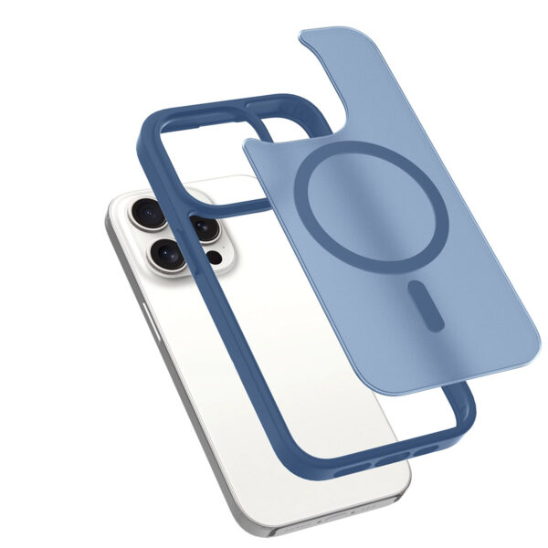 Solidenz FrostMag iPhone 15 Pro Max hoesje - Donkerblauw - Afbeelding 2