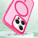 Solidenz FrostMag iPhone 16 Pro case - Bright pink - Image 4