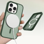 Solidenz FrostMag iPhone 15 Pro Max hoesje - Groen - Afbeelding 3