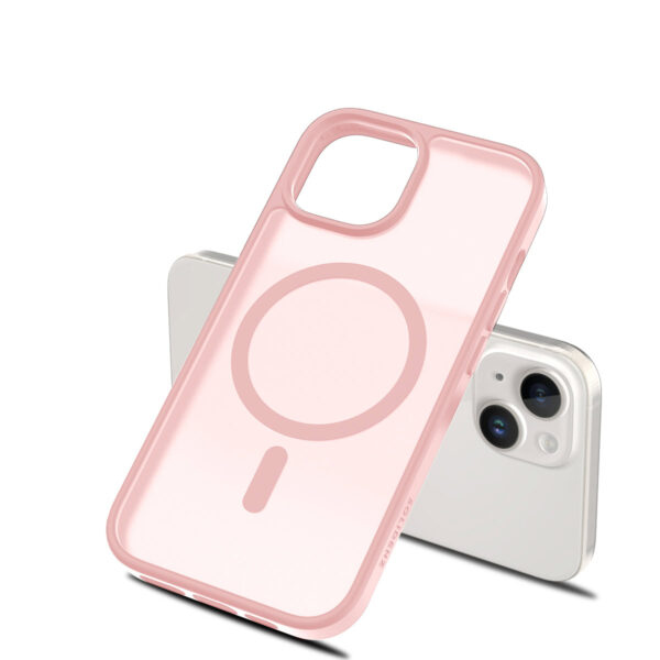 Solidenz FrostMag iPhone 15 hoesje - Roze - Afbeelding 5