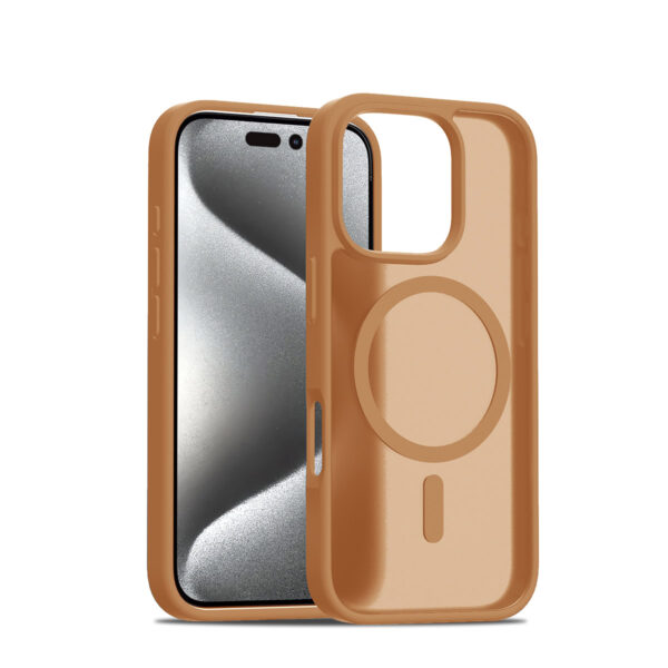 Solidenz FrostMag iPhone 16 Pro Max hoesje - Desert Titanium