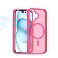 Solidenz FrostMag iPhone 16 hoesje – Fel roze