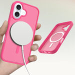 Solidenz FrostMag iPhone 16 hoesje - Fel roze - Afbeelding 3