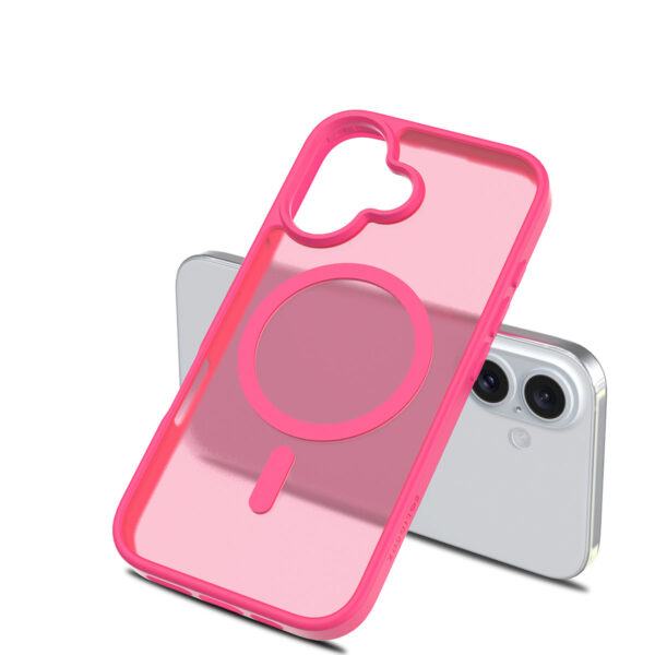 Solidenz FrostMag iPhone 16 Plus hoesje - Fel roze - Afbeelding 5
