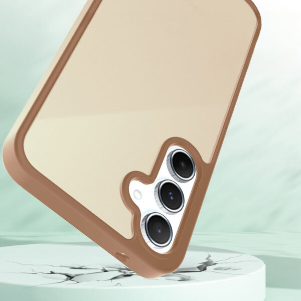 Solidenz Frosted Samsung Galaxy A55 hoesje - Desert Titanium - Afbeelding 4