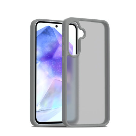 Solidenz Frosted Samsung Galaxy A55 hoesje – Titanium
