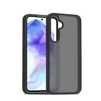 Solidenz Frosted Samsung Galaxy A55 hoesje – Zwart