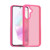 variatie Solidenz Frosted Samsung Galaxy A56 / A36 case – Bright pink