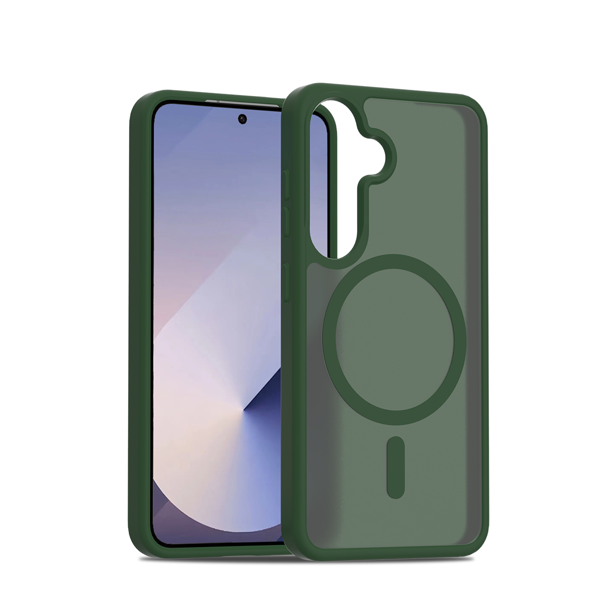 Solidenz Frosted Samsung Galaxy A56 / A36 Case - Green