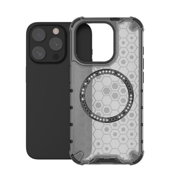 Solidenz HexArmor MagShield iPhone 15 Pro Max - Zwart - Afbeelding 3