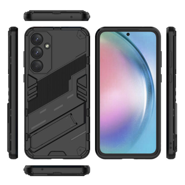 Solidenz StandGuard Xtreme Samsung Galaxy A35 hoesje - Zwart - Afbeelding 2