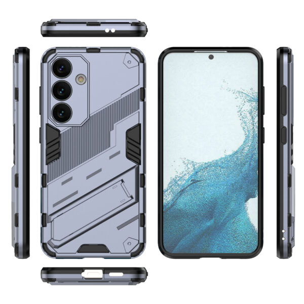 Solidenz StandGuard Xtreme Samsung Galaxy S24 FE hoesje - Grijs - Afbeelding 2
