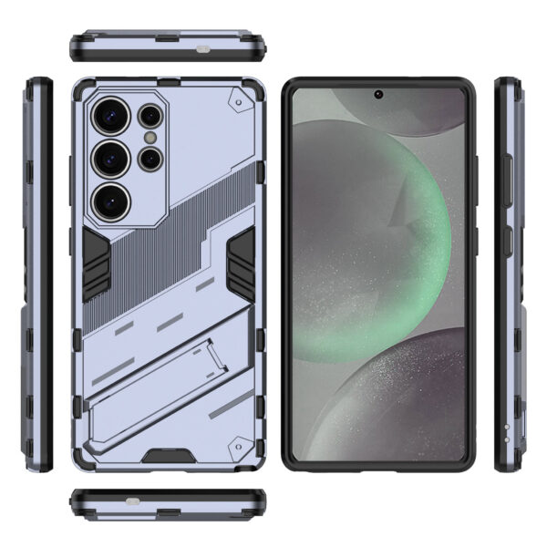 Solidenz StandGuard Xtreme Samsung Galaxy S25 Ultra hoesje - Grijs - Afbeelding 2