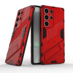 variatie Solidenz StandGuard Xtreme Samsung Galaxy S25 Ultra hoesje – Rood