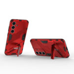 Solidenz StandGuard Xtreme Samsung Galaxy S25 Plus hoesje - Rood - Afbeelding 3