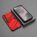 Solidenz StandGuard Xtreme Samsung Galaxy S25 Plus hoesje - Rood - Afbeelding 7