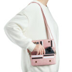Solidenz Universeel Schoudertas voor Telefoon en Portemonnee tot 7.5 inch - Roze - Afbeelding 7