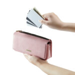 Solidenz Universeel Schoudertas voor Telefoon en Portemonnee tot 7.5 inch - Roze - Afbeelding 8