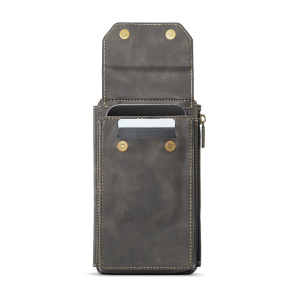 Solidenz Universeel Telefoonhoes en portemonnee tot 7.3 inch - Bruin - Afbeelding 4