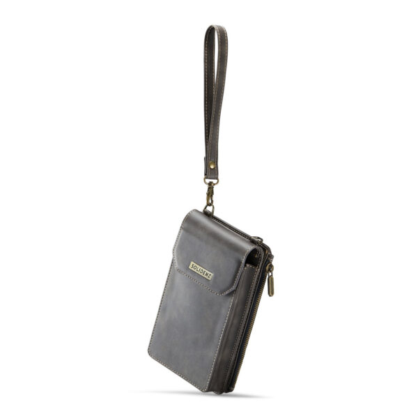 Solidenz Universeel Telefoonhoes en portemonnee tot 7.3 inch - Bruin - Afbeelding 9