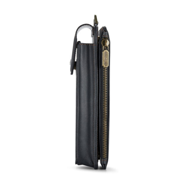 Solidenz Universeel Telefoonhoes en portemonnee tot 7.3 inch - Zwart - Afbeelding 5