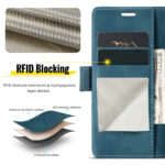 Solidenz Urban Book Samsung Galaxy A26 case - Blue - Image 10