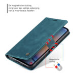 Solidenz Urban Book Samsung Galaxy A26 case - Blue - Image 7