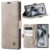 variatie Solidenz Urban Book Samsung Galaxy S25 Ultra case – Beige