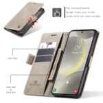 Solidenz Urban Book Samsung Galaxy S25 hoesje - Beige - Afbeelding 6
