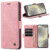 variatie Solidenz Urban Book Samsung Galaxy S25 Plus hoesje – Roze