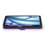 Solidenz Urban Book iPad Air 6 (M3 and M2) / Air 5 / Air 4 - 11 and 10.9 inches with pencil holder - Purple - Image 8