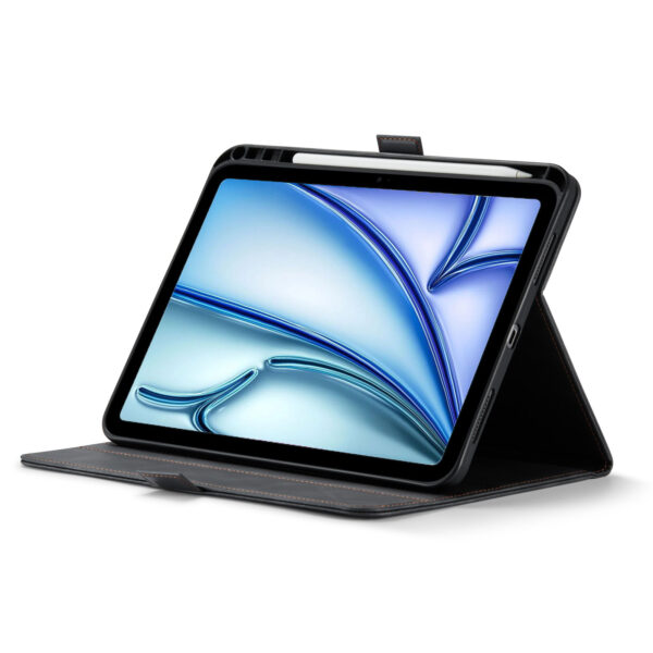 Solidenz Urban Book iPad Air 6 (M3 en M2) / Air 5 / Air 4 - 11 en 10.9 inch met pencilhouder - Zwart - Afbeelding 4