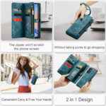 Solidenz Urban Wallet Samsung Galaxy A26 case - Blue - Image 12