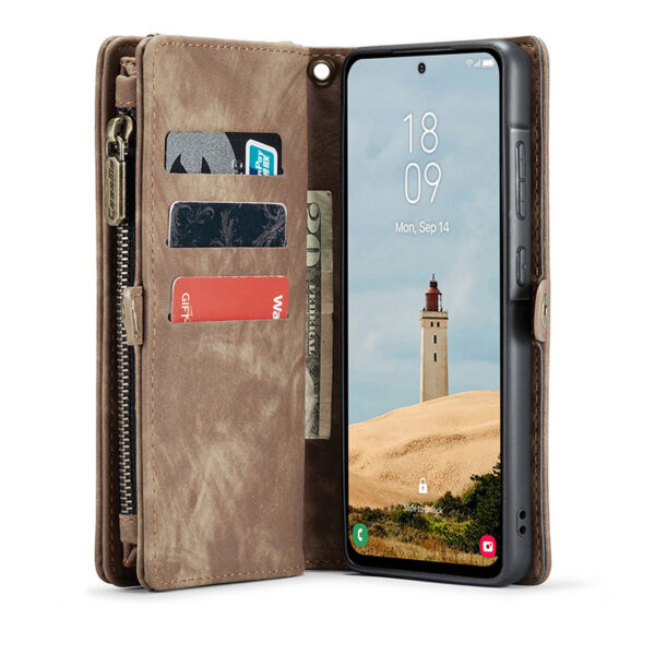 Solidenz Urban Wallet Samsung Galaxy A56 hoesje - Bruin - Afbeelding 4