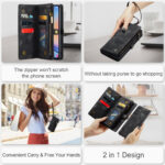 Solidenz Urban Wallet Samsung Galaxy A26 case - Black - Image 12