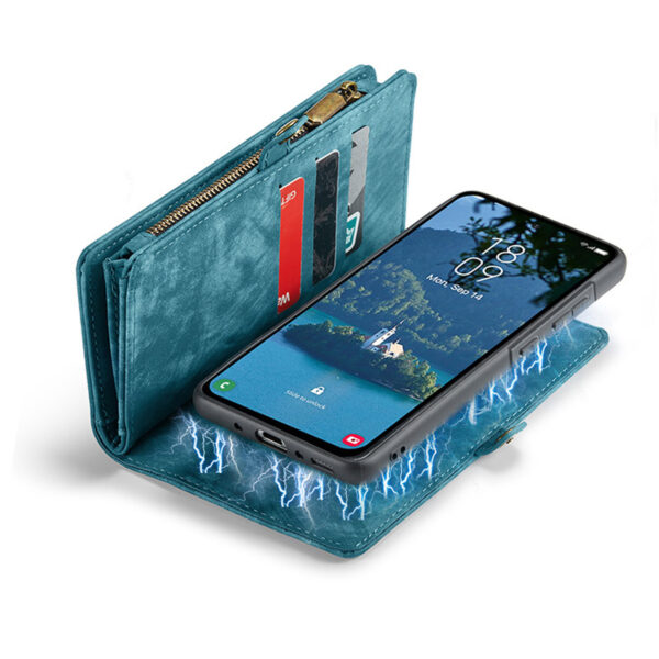 Solidenz Urban Wallet Samsung Galaxy S25 Plus hoesje - Blauw - Afbeelding 8
