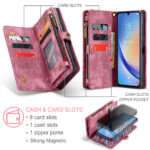 Solidenz Urban Wallet Samsung Galaxy S25 Plus case - Red - Image 9
