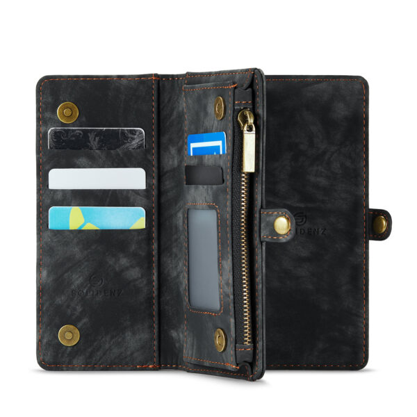 Solidenz Urban Wallet Samsung Galaxy S25 Plus hoesje - Zwart - Afbeelding 6