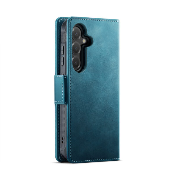 Solidenz 2-in-1 MagSafe Wallet Case for Samsung Galaxy S24 FE - Blue - Image 3