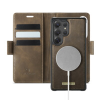 Solidenz 2-in-1 MagSafe Wallet Case for Samsung Galaxy S25 Ultra – Brown