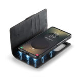 Solidenz 2-in-1 MagSafe Wallet Case voor Samsung Galaxy S25 Ultra - Zwart - Afbeelding 4