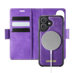 variatie Solidenz 2-in-1 MagSafe Wallet Case voor iPhone 16 – Paars