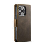 Solidenz 2-in-1 MagSafe Wallet Case voor iPhone 16 Pro - Bruin - Afbeelding 3