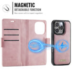 Solidenz 2-in-1 MagSafe Wallet Case for iPhone 16 Pro - Pink - Image 7
